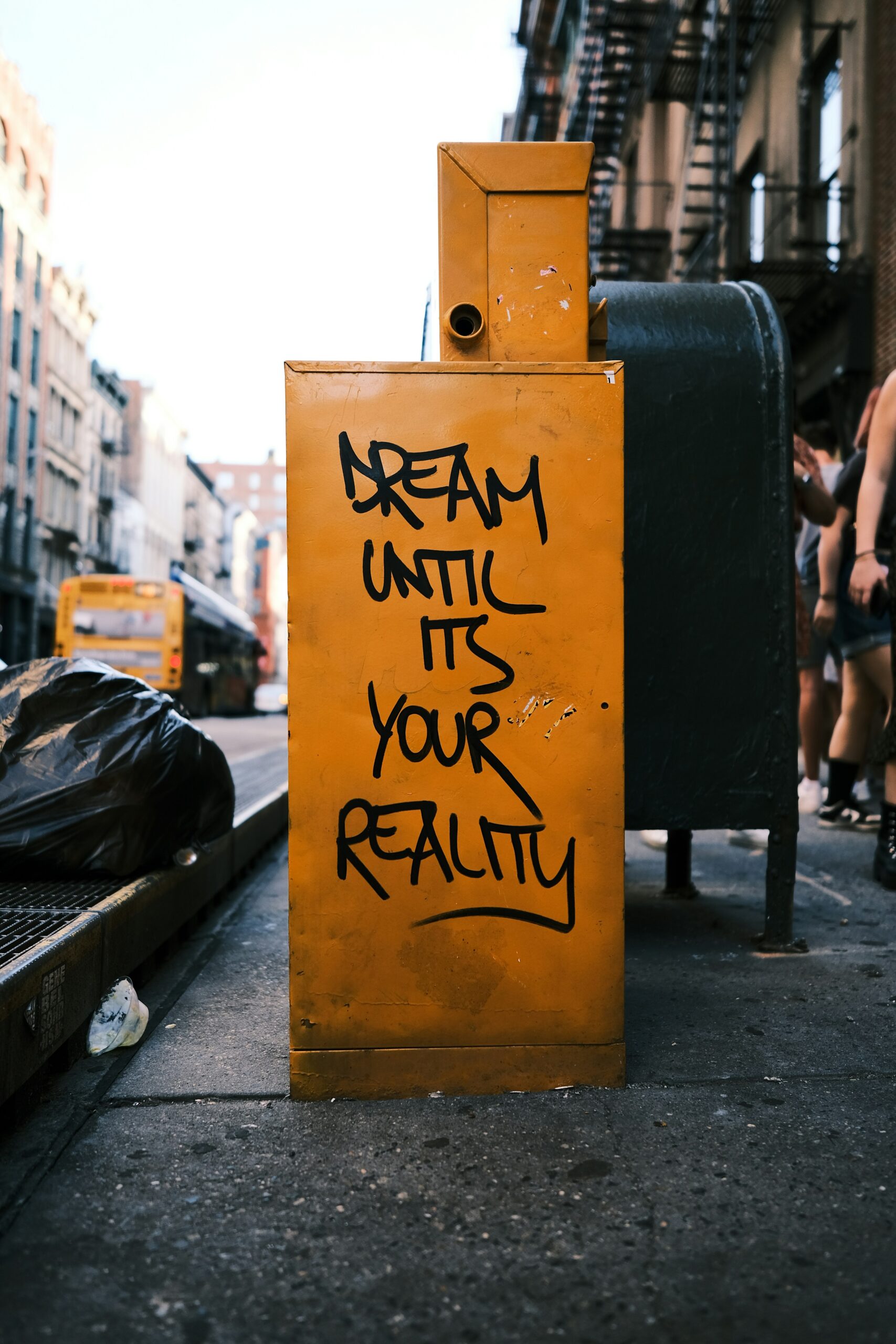 Hold the focus to achieve your dream